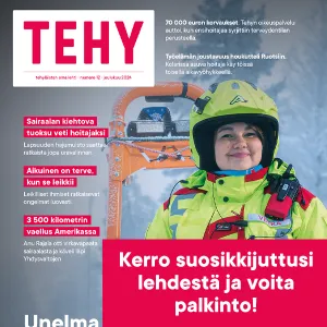 Tehy-lehden 12/24 kansi.