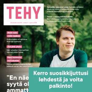 Tehy-lehden 9/2024 kansi.